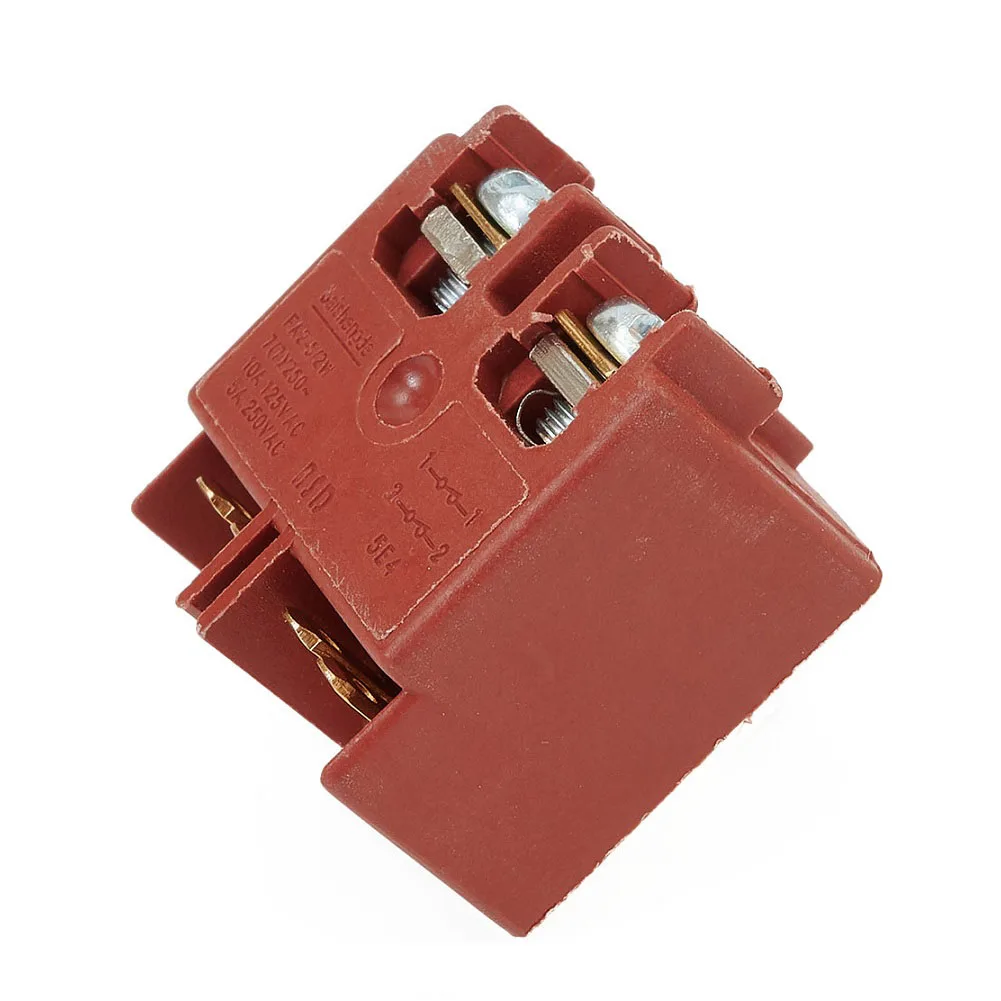 2pcs Angle Grinder 250V 5A Push Button Switch Momentary Contact For Bosch GWS6/8-100 TWS6600 Angle Grinder Power Tool Access
2pcs Angle Grinder 250V 5A Push Button Switch Momentary Contact For Bosch GWS6/8-100 TWS6600 Angle Grinder Power Tool Access