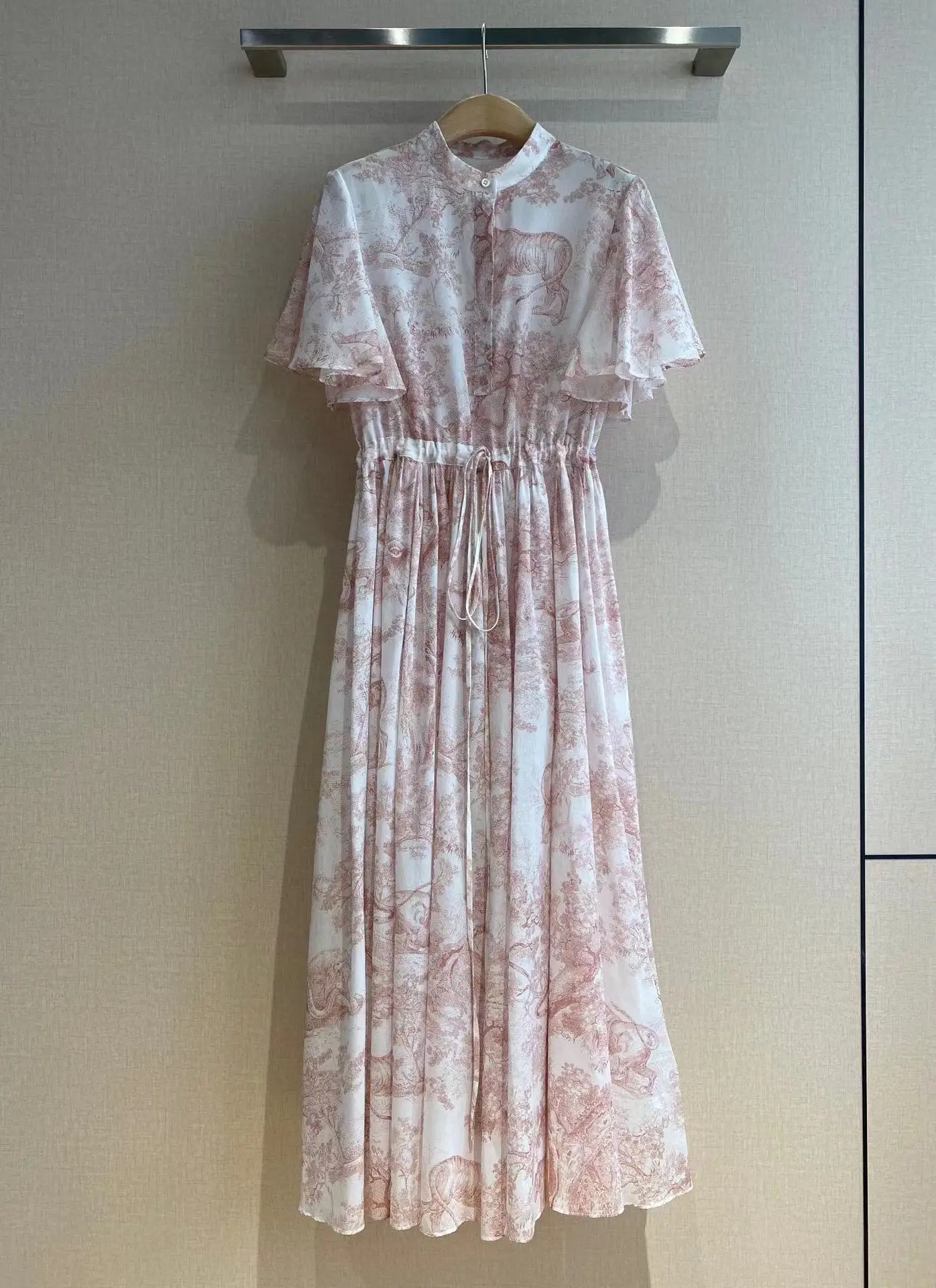 Fyion High 100% Cotton Women's Long Dress Fashion Runway Flowers Print Waist Elasitc Holiday Loose Dress Summer 2022 New
Fyion High 100% Cotton Women's Long Dress Fashion Runway Flowers Print Waist Elasitc Holiday Loose Dress Summer 2022 New
