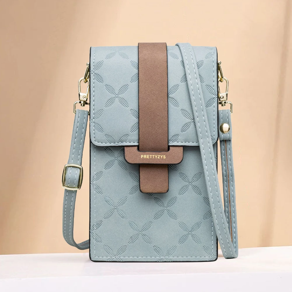 Women Mobile Phone Bag PU Leather Fashion Mini Messenger Bags Simple Casual Portable Elegant Card Slots Designer Purse
Women Mobile Phone Bag PU Leather Fashion Mini Messenger Bags Simple Casual Portable Elegant Card Slots Designer Purse