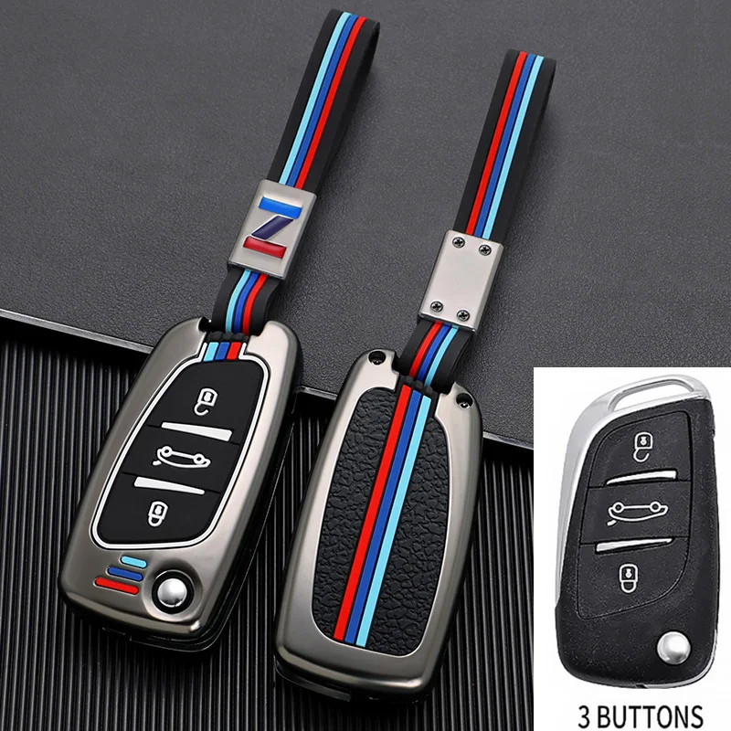 New Alloy Car Key Cover Case Shell Key Bag for Citroen C5 X7 C3 C4 Picasso Peugeot 408 407 308 3008 5008 Accessories Car-Styling
New Alloy Car Key Cover Case Shell Key Bag for Citroen C5 X7 C3 C4 Picasso Peugeot 408 407 308 3008 5008 Accessories Car-Styling