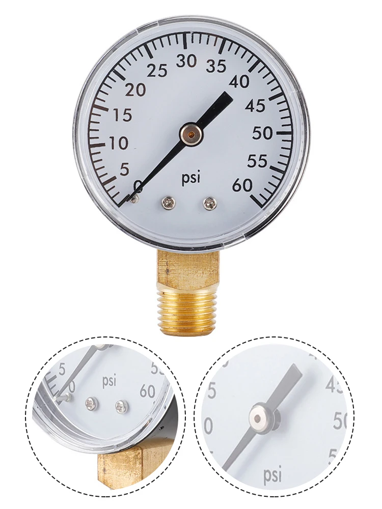 Hayward Pro And HCF Series Gauge Pressure Dial Diameter 50mm Shock Resistant Stainless Steel Water Pressure Gauge
Hayward Pro And HCF Series Gauge Pressure Dial Diameter 50mm Shock Resistant Stainless Steel Water Pressure Gauge