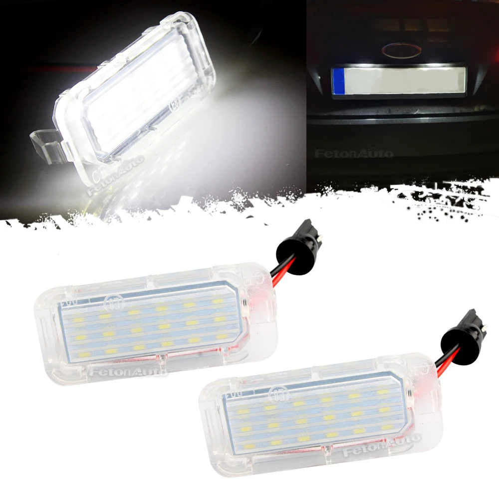 2x License Plate Lights White Light Canbus LED Lights For Ford MK2 MK3 MK4 MK5 MK6 Focus Fiesta Mondeo Kuga Galaxy S-max C Max D
2x License Plate Lights White Light Canbus LED Lights For Ford MK2 MK3 MK4 MK5 MK6 Focus Fiesta Mondeo Kuga Galaxy S-max C Max D
