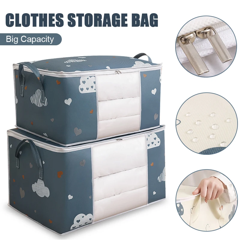 Storage Bag Non-woven Quilt Storage Waterproof Dustproof Moisture Proof Space Saving Large Capacity Storage Clothes Organizer
Storage Bag Non-woven Quilt Storage Waterproof Dustproof Moisture Proof Space Saving Large Capacity Storage Clothes Organizer