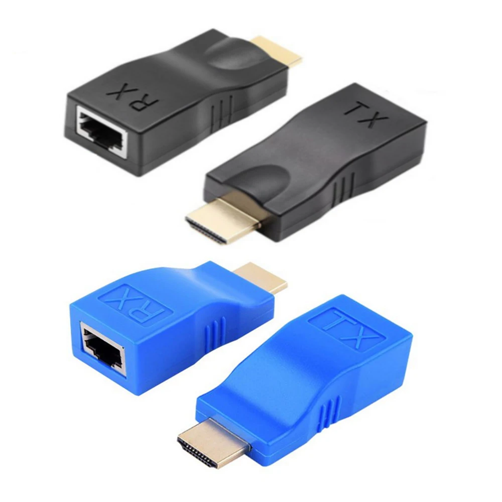 2 шт. удлинитель RJ45 4K HDMI до 30 м
