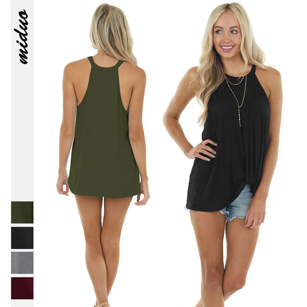 Solid color women's camisole outer wear knit knit vest street sleeveless halter top
Solid color women's camisole outer wear knit knit vest street sleeveless halter top