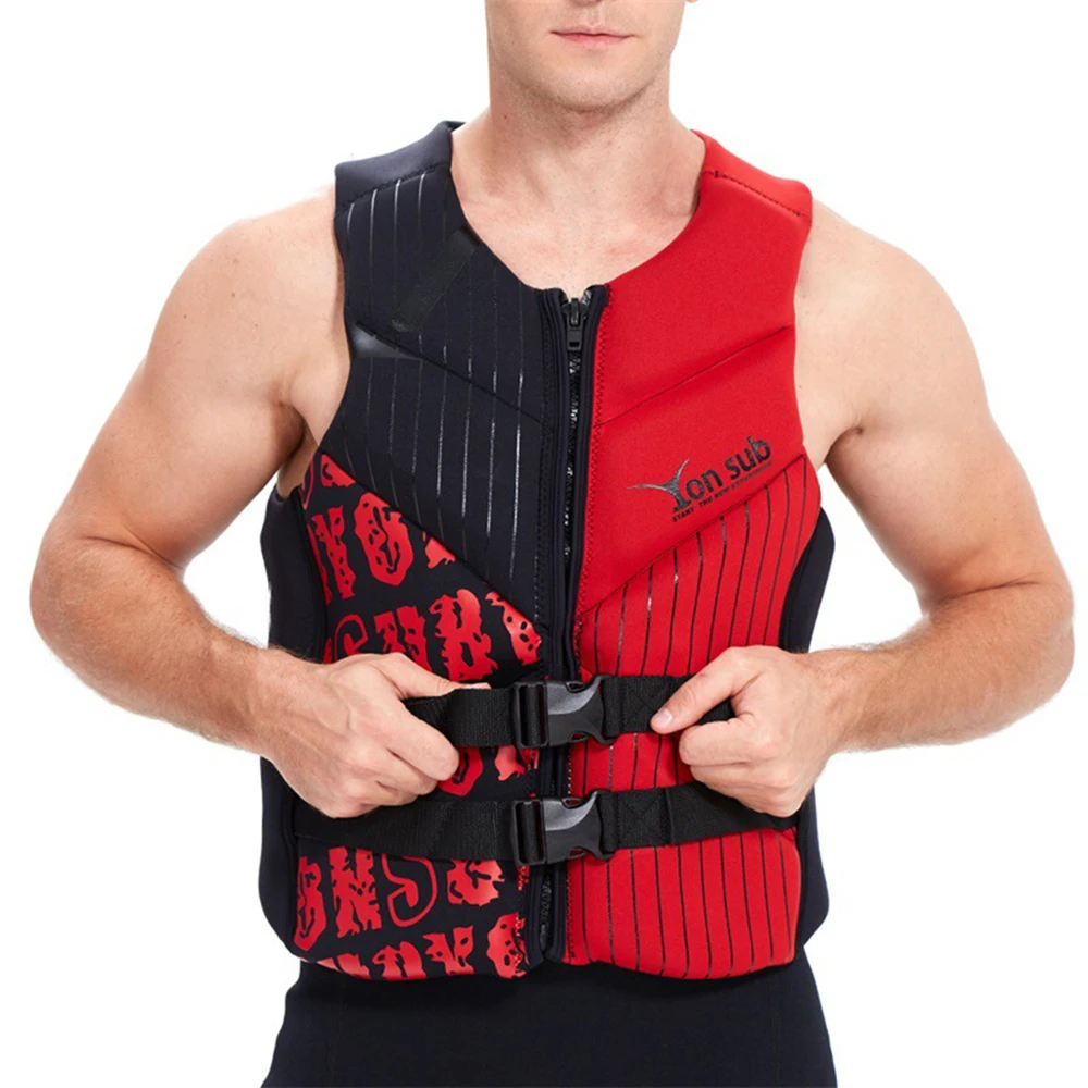 Adult Life Jacket Neoprene Super Stretch Buoyancy Vest Professional Water Sports Surf Kayak Swimming Fishing Safety Life Jacket
Adult Life Jacket Neoprene Super Stretch Buoyancy Vest Professional Water Sports Surf Kayak Swimming Fishing Safety Life Jacket