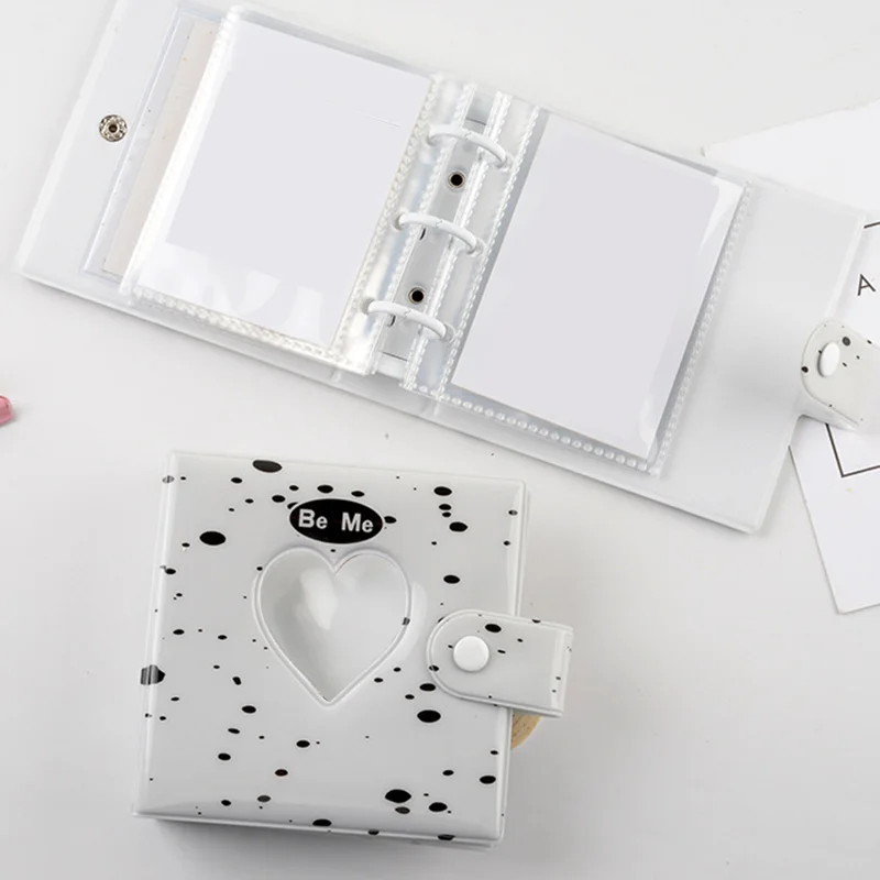 Love Hollow Album Storage Album Printing Album Binders Mini Album Three Inch 20 pockets PVC INS Korean Style Photocard Holder
Love Hollow Album Storage Album Printing Album Binders Mini Album Three Inch 20 pockets PVC INS Korean Style Photocard Holder
