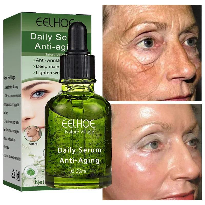 20ml Wrinkles Remover Face Serum Anti-Aging Fade Fine Lines Shrink Pores Repair Essence Moisturizing Whitening Skin Care Product
20ml Wrinkles Remover Face Serum Anti-Aging Fade Fine Lines Shrink Pores Repair Essence Moisturizing Whitening Skin Care Product