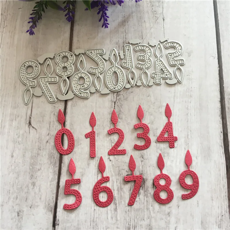 0-9 Candle Number Metal Cut Dies Stencils for Scrapbooking Stamp/Photo Album Decorative Embossing DIY Paper Cards
0-9 Candle Number Metal Cut Dies Stencils for Scrapbooking Stamp/Photo Album Decorative Embossing DIY Paper Cards