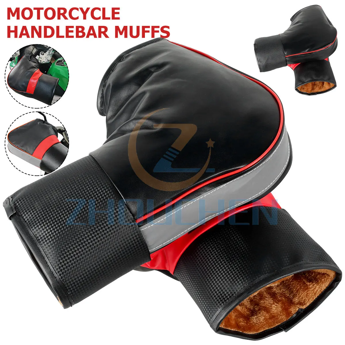1Pair Motorcycle Accessories Handlebar Muffs Protective Scooter Dirt Bike Warm Grip Handle Bar Motocykl Waterproof Winter Gloves
1Pair Motorcycle Accessories Handlebar Muffs Protective Scooter Dirt Bike Warm Grip Handle Bar Motocykl Waterproof Winter Gloves