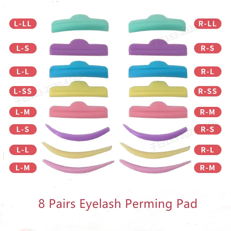 8 Pairs Eyelash Perming Pad Silicone Eyelashes Perming Curler Reusable Lash Lift Shield Pads for Perfect Lasting Eyelash Lifting
8 Pairs Eyelash Perming Pad Silicone Eyelashes Perming Curler Reusable Lash Lift Shield Pads for Perfect Lasting Eyelash Lifting