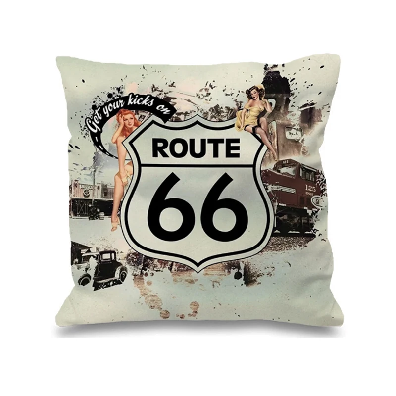 Route 66 Sofa Cover Pillowcase 40*40 Cushions Home Decor Pilow Covers for Bed Pillows House Decoration Living Room Decoration
Route 66 Sofa Cover Pillowcase 40*40 Cushions Home Decor Pilow Covers for Bed Pillows House Decoration Living Room Decoration