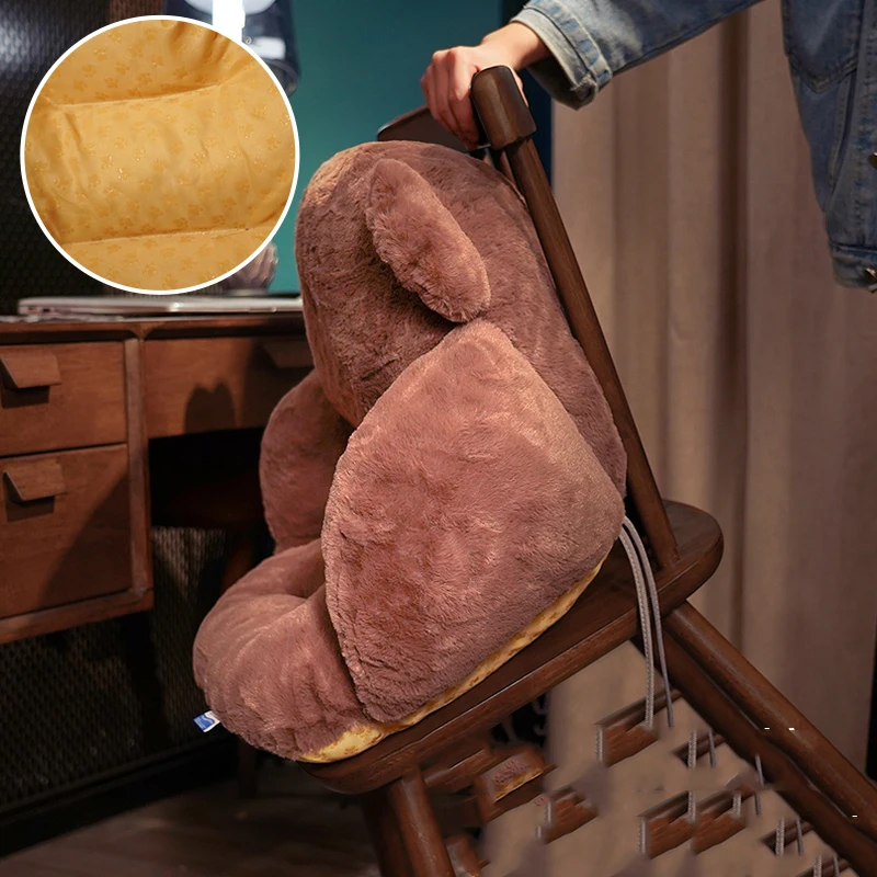 Office Seat-Back Semi-Enclosed Cushion Soft Smooth Short Plush Thicken Chair Stuffed Plush Cushion Girls' Cute Seat Cushion Gift
Office Seat-Back Semi-Enclosed Cushion Soft Smooth Short Plush Thicken Chair Stuffed Plush Cushion Girls' Cute Seat Cushion Gift