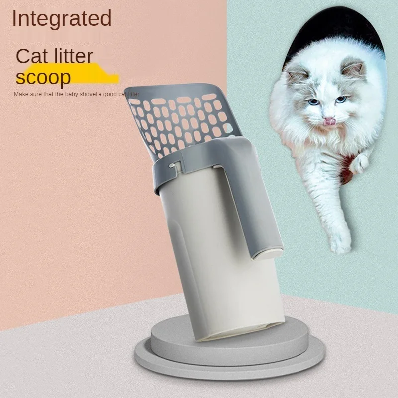 Cat Litter Shovel Large Capacity with Built-in Bag Cat Scooper Pet Cleaning Poop Bag Kitten Cleaning Tool Pet Accessories
Cat Litter Shovel Large Capacity with Built-in Bag Cat Scooper Pet Cleaning Poop Bag Kitten Cleaning Tool Pet Accessories