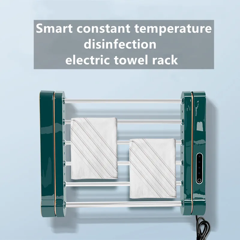Bathroom Shelf Electric Towel Rack Intelligent Thermostatic Household Towel Dryer No Punching Time Control Towel Warmer With UV
Bathroom Shelf Electric Towel Rack Intelligent Thermostatic Household Towel Dryer No Punching Time Control Towel Warmer With UV