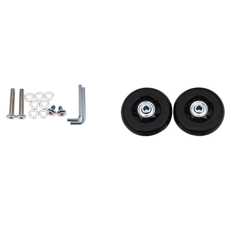 10 Set Luggage Suitcase Replacement Wheels Axles Rubber Deluxe Repair OD 64Mm New
10 Set Luggage Suitcase Replacement Wheels Axles Rubber Deluxe Repair OD 64Mm New