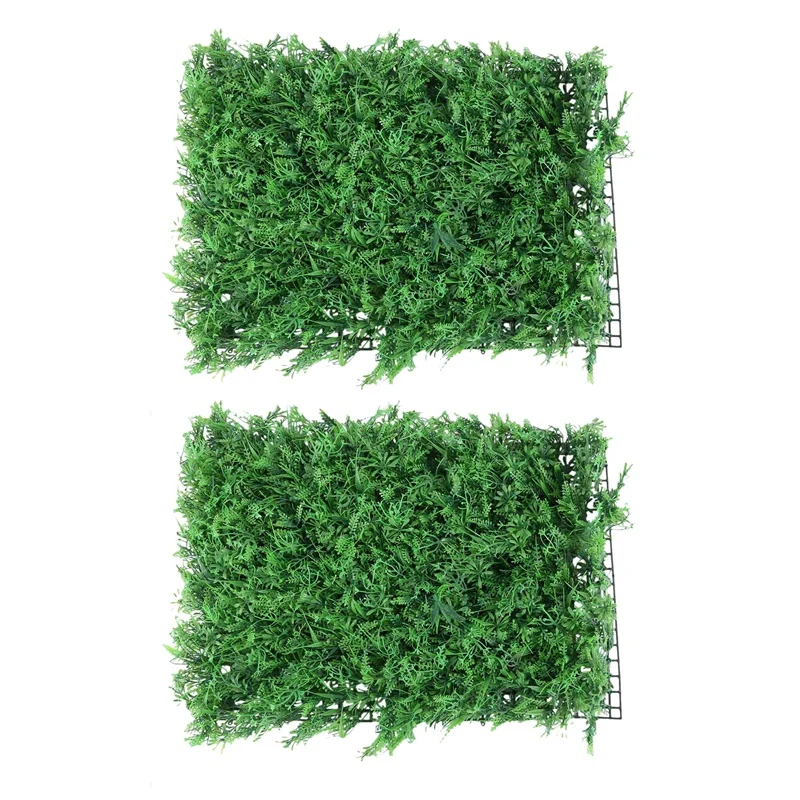 2Pcs 60X40cm Artificial Meadow Artificial Grass Wall Panel For Wedding Or Home Decorations - 5
2Pcs 60X40cm Artificial Meadow Artificial Grass Wall Panel For Wedding Or Home Decorations - 5