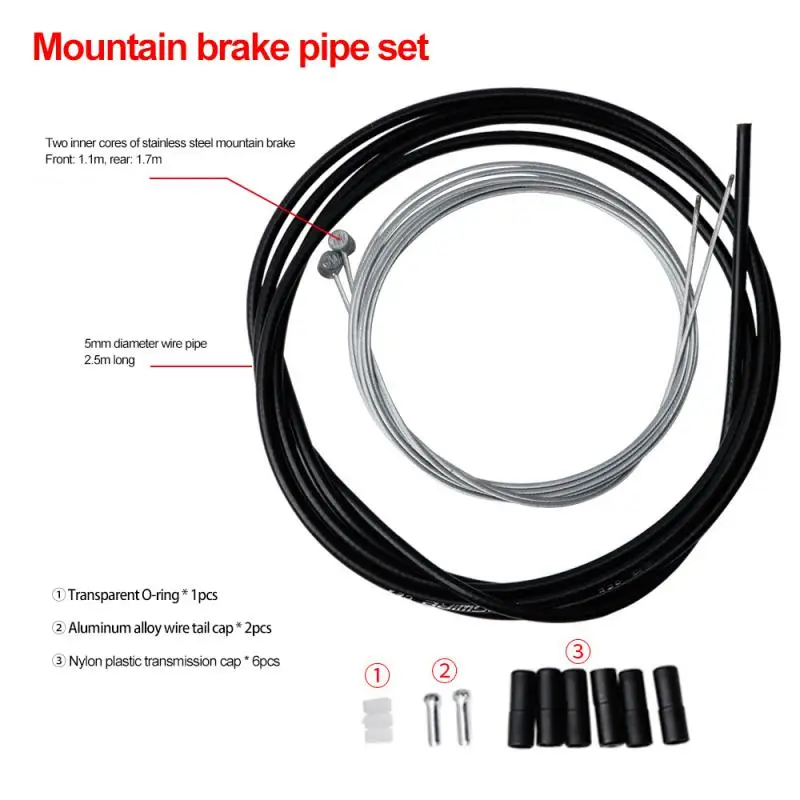 Universal Brake Line Tube Transmission Line Tube Set Mountain Bike Folding Bike Road Car Line Core Line Tube Set Inner Line
Universal Brake Line Tube Transmission Line Tube Set Mountain Bike Folding Bike Road Car Line Core Line Tube Set Inner Line