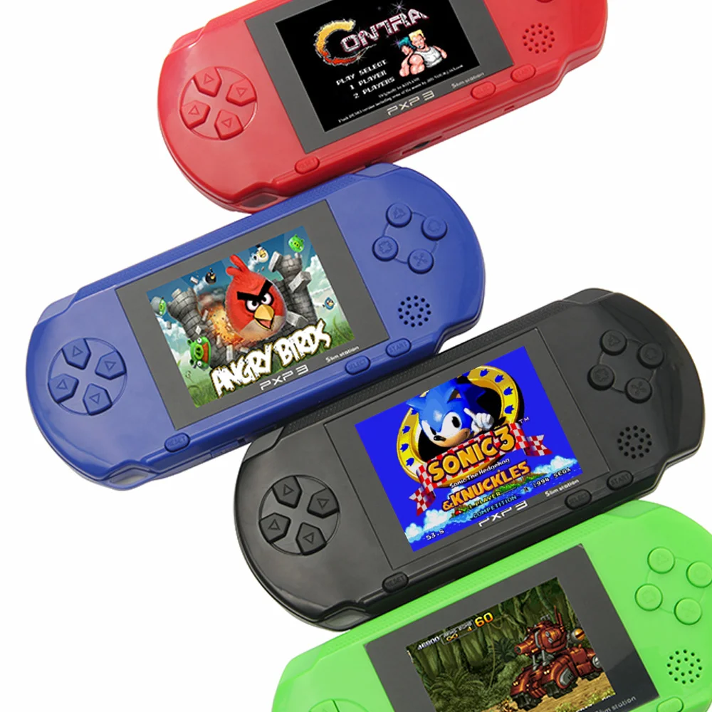 Portable 16 Bit Retro PXP3 Slim Station Video Games Player Handheld Game Console 2pcs Game Card built-in 156 Classic Games
Portable 16 Bit Retro PXP3 Slim Station Video Games Player Handheld Game Console 2pcs Game Card built-in 156 Classic Games