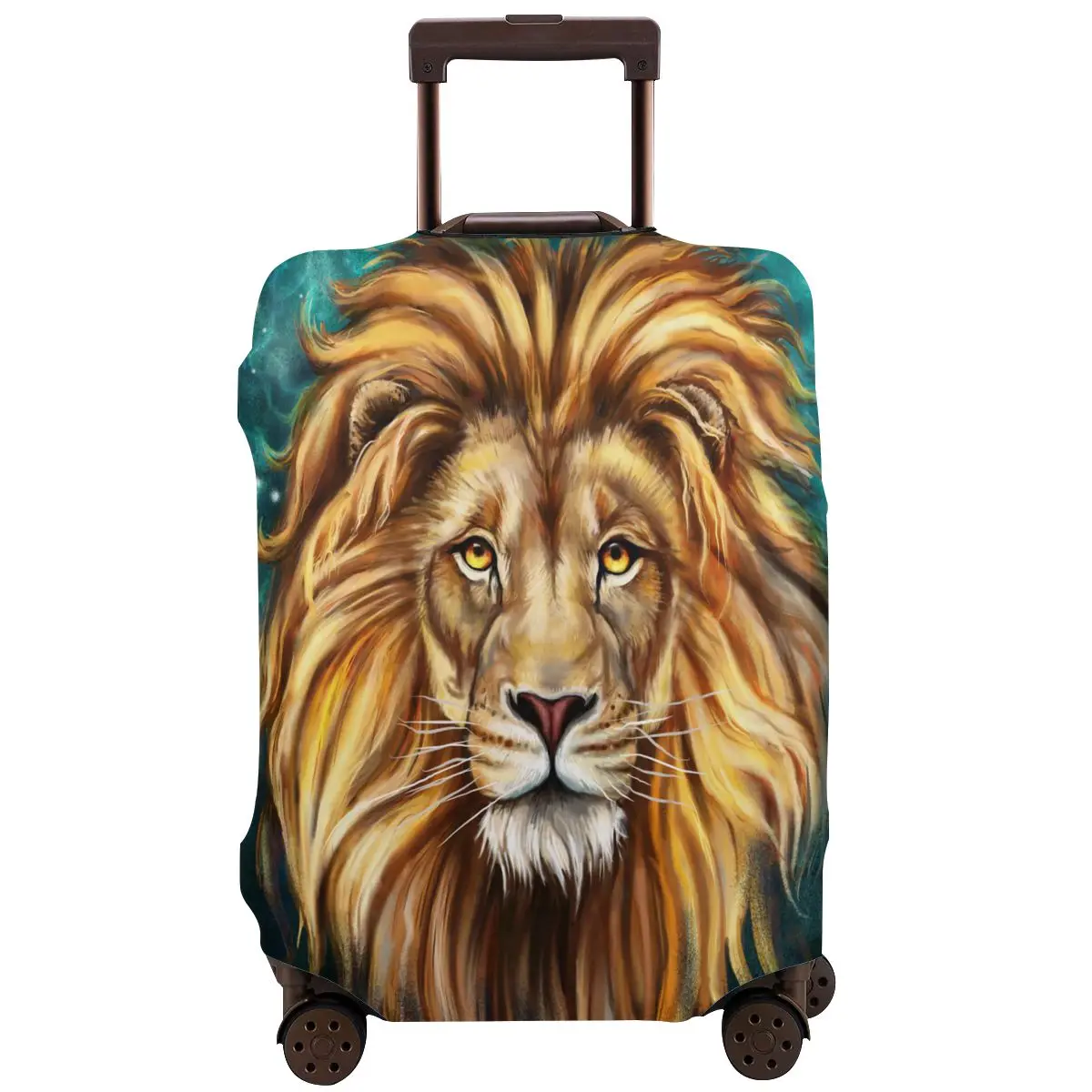Hd Lion 3D Travel Suitcase Luggage Case Washable Luggage Protective Cover Thick Anti-Scratch Cover Polyester Trolley For 18''-32
Hd Lion 3D Travel Suitcase Luggage Case Washable Luggage Protective Cover Thick Anti-Scratch Cover Polyester Trolley For 18''-32