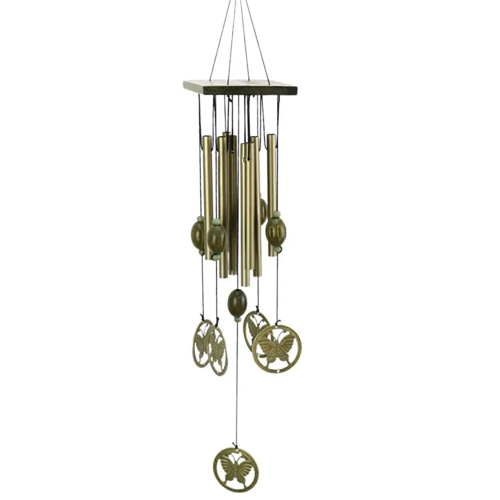 Wind Chimes Ornaments Home Decoration Butterfly 12 Tubes High-quality Alloy Wooden Bronze Wind Chimes Gifts
Wind Chimes Ornaments Home Decoration Butterfly 12 Tubes High-quality Alloy Wooden Bronze Wind Chimes Gifts