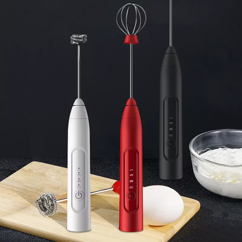 USB Rechargeable Electric Whisk Egg Beater Handheld Coffee Blender Household Milk Shaker Mixer Frother Foamer Food Blender
USB Rechargeable Electric Whisk Egg Beater Handheld Coffee Blender Household Milk Shaker Mixer Frother Foamer Food Blender