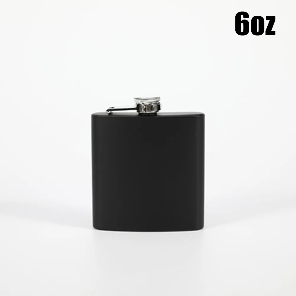 Wine Flask 101-200ml Alcohol Bottle Liquor Matte Black Pocket Portable Stainless Steel Whiskey Durable High Quality
Wine Flask 101-200ml Alcohol Bottle Liquor Matte Black Pocket Portable Stainless Steel Whiskey Durable High Quality