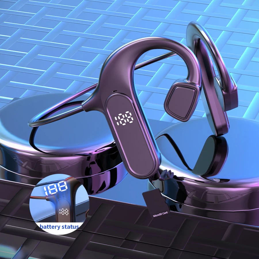 Беспроводные Bluetooth-наушники VG09 с костной проводимостью, стереонаушники, водонепроницаемые цифровые наушники для спорта на открытом воздух...
Беспроводные Bluetooth-наушники VG09 с костной проводимостью, стереонаушники, водонепроницаемые цифровые наушники для спорта на открытом воздух...
