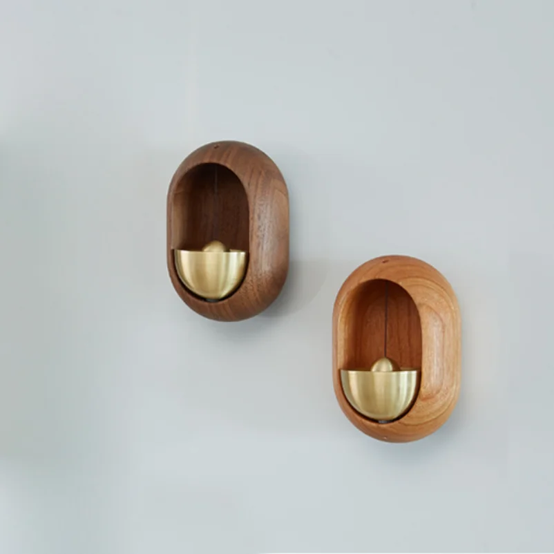 Wooden Japanese Style Wind Chime Hanging Decoration Room Magnetic Solid Wood Brass Creative Doorbell Wind Chime Bell
Wooden Japanese Style Wind Chime Hanging Decoration Room Magnetic Solid Wood Brass Creative Doorbell Wind Chime Bell