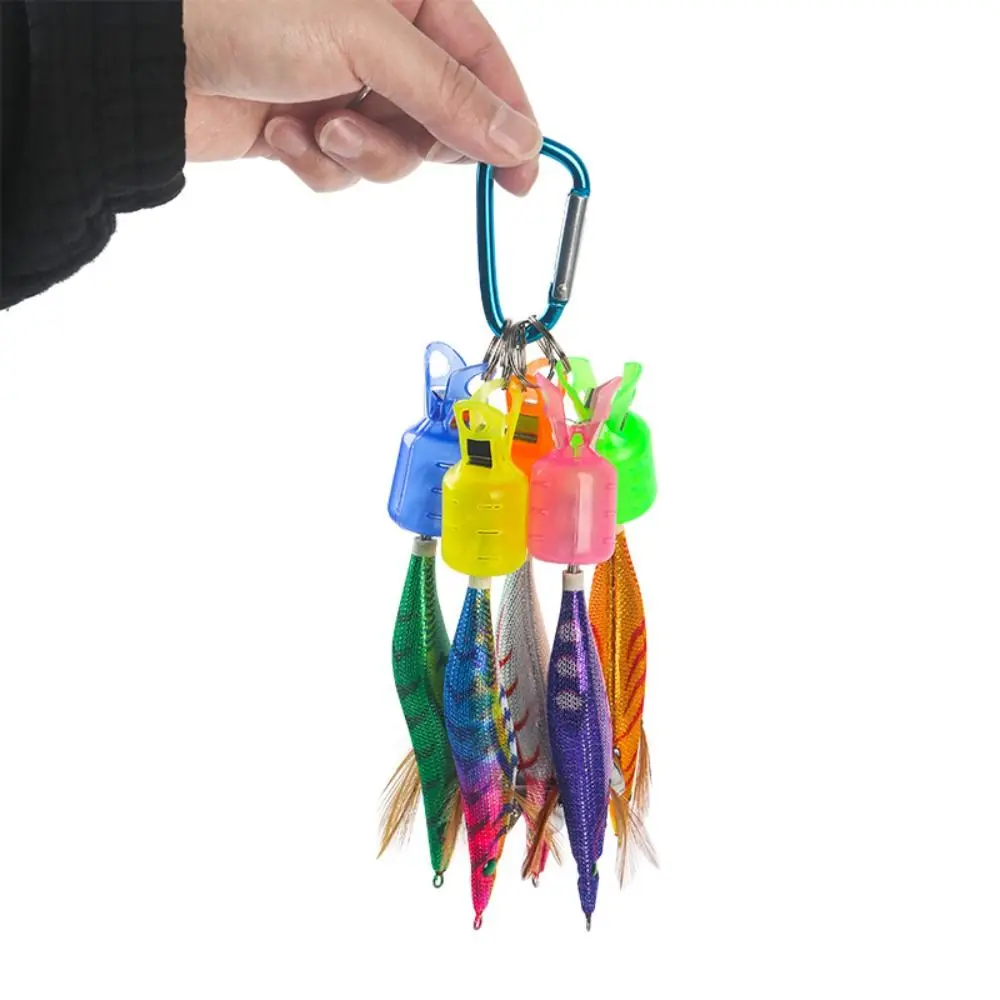 ABS Bonnets Durable Carabiner Jig Squid Umbrella Hook Hat Caps Protector Wood Shrimp Hooks Covers Fishing Treble Hooks 
ABS Bonnets Durable Carabiner Jig Squid Umbrella Hook Hat Caps Protector Wood Shrimp Hooks Covers Fishing Treble Hooks