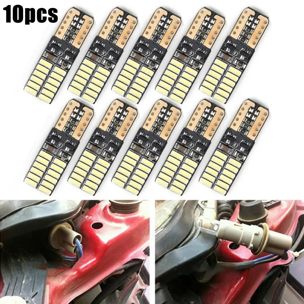 10pcs T10 LED Lights Bulb 6000K White Error Free For Mercedes W204 5W DC12-24V
10pcs T10 LED Lights Bulb 6000K White Error Free For Mercedes W204 5W DC12-24V