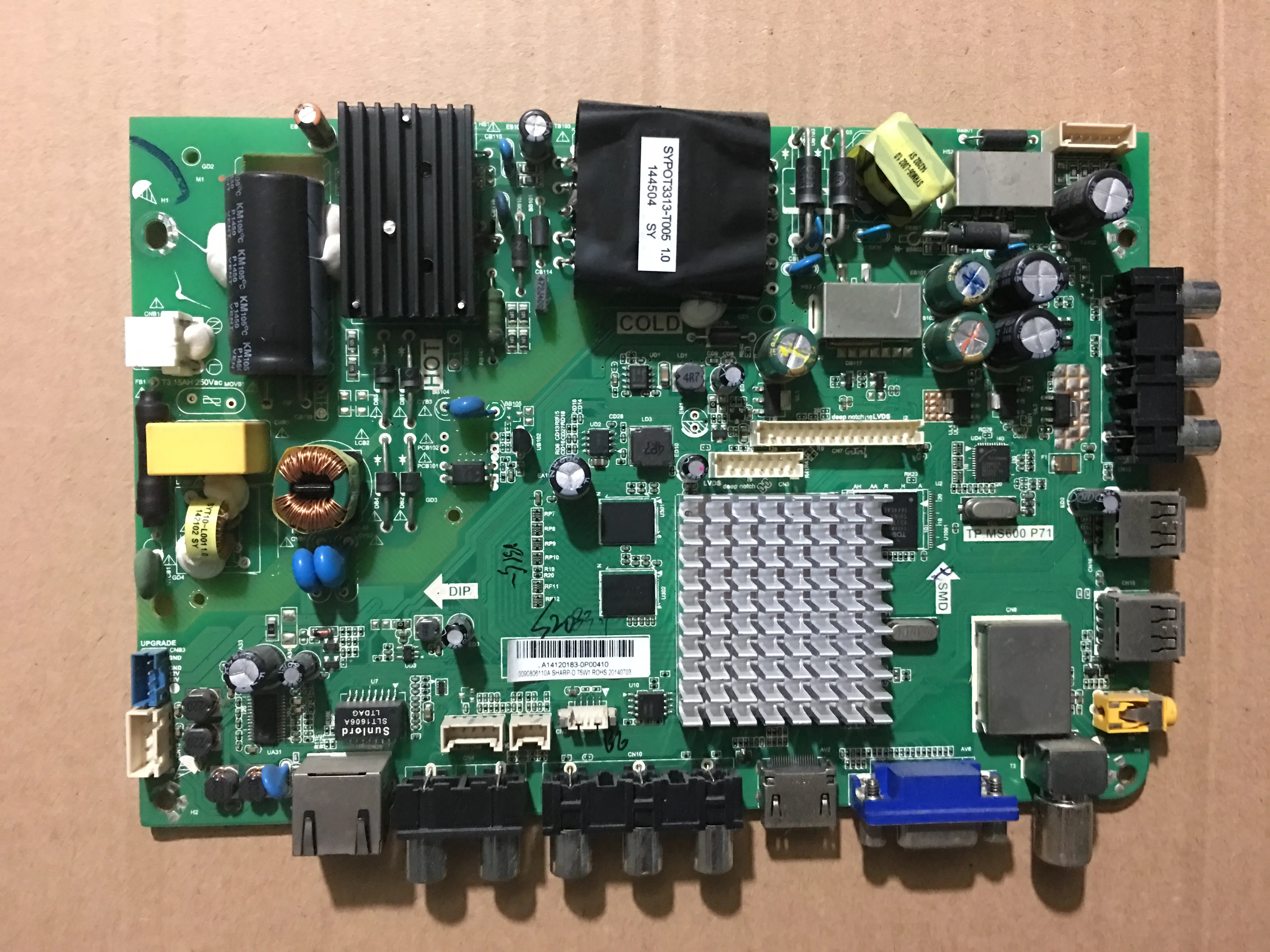 LE40A5000 TP.MS600.P71 KZH40480150