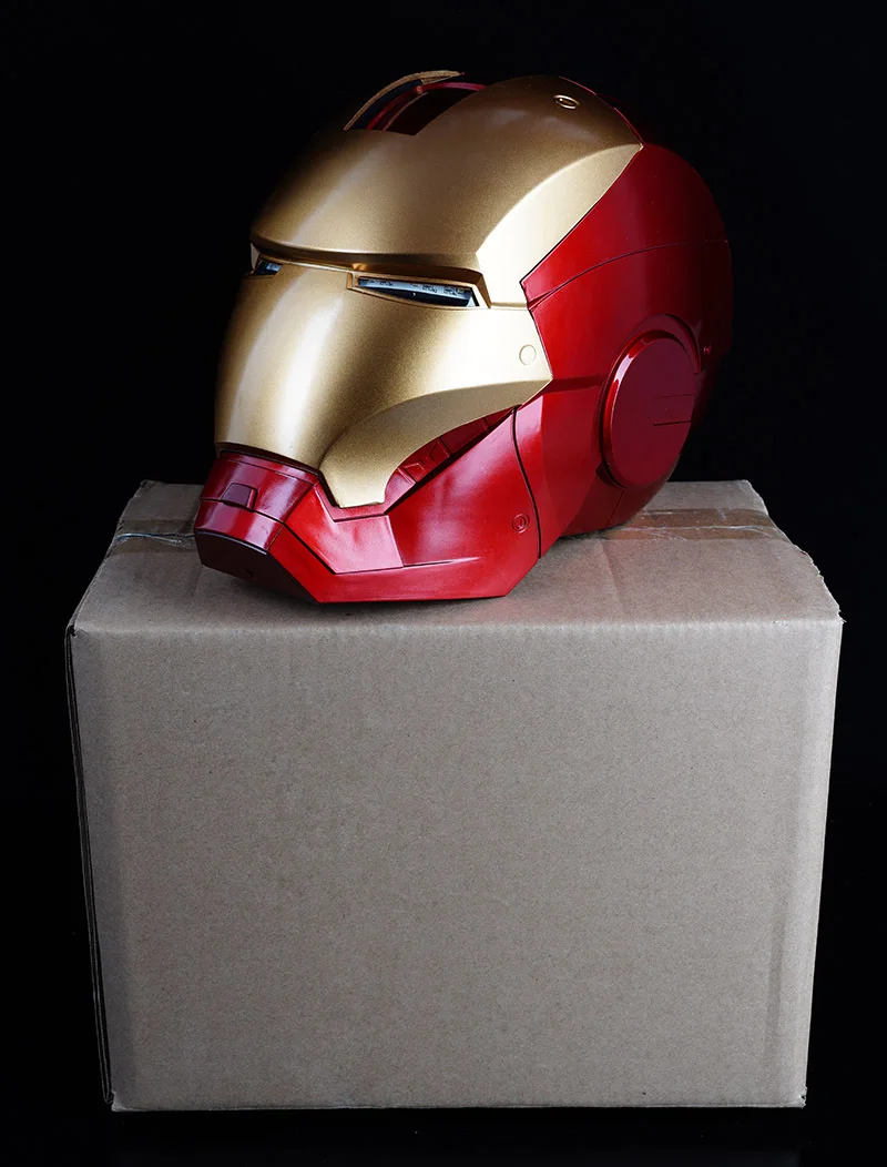 Новинка 2023 Hasbro MK7 1:1 Мстители, косплей, маска Железного человека, Тони Старк, полная голова, искусственная Бриллиантовая маска, для мальчиков, для Хэллоуина
Новинка 2023 Hasbro MK7 1:1 Мстители, косплей, маска Железного человека, Тони Старк, полная голова, искусственная Бриллиантовая маска, для мальчиков, для Хэллоуина
