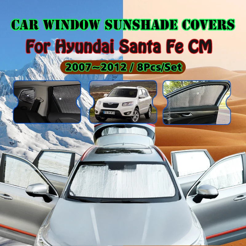 Car Full Coverage Sunshade For Hyundai Santa Fe CM 2007~2012 2009 2011 Anti-UV Sunscreen Window Sunshade Cover Auto Accessories
Car Full Coverage Sunshade For Hyundai Santa Fe CM 2007~2012 2009 2011 Anti-UV Sunscreen Window Sunshade Cover Auto Accessories