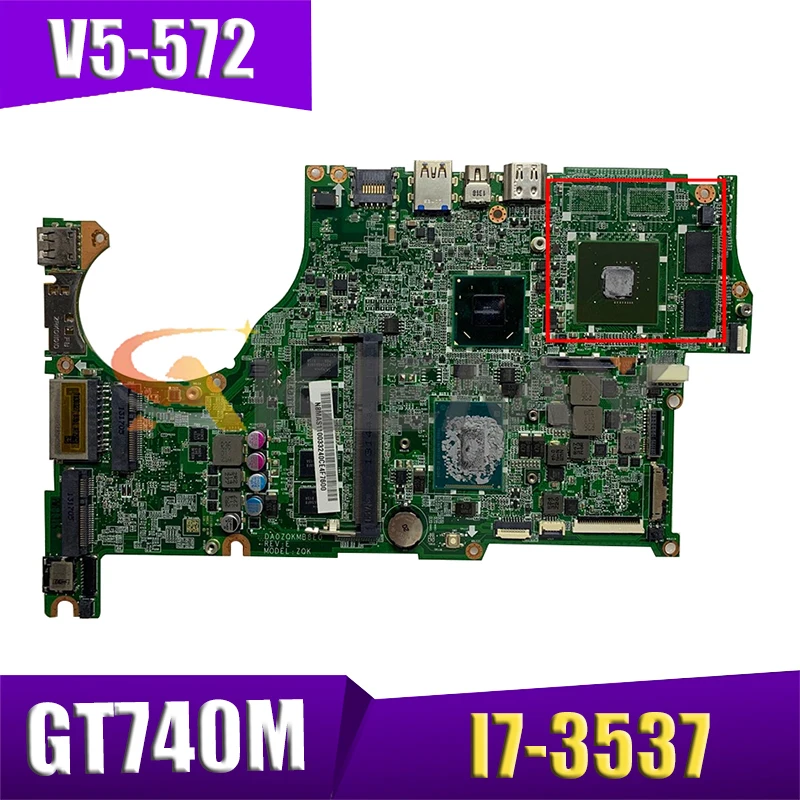 Материнская плата AKEMY DA0ZQKMB8E0 для ноутбука Acer Aspire V5-572 V5-572G GT740M graphics
Материнская плата AKEMY DA0ZQKMB8E0 для ноутбука Acer Aspire V5-572 V5-572G GT740M graphics