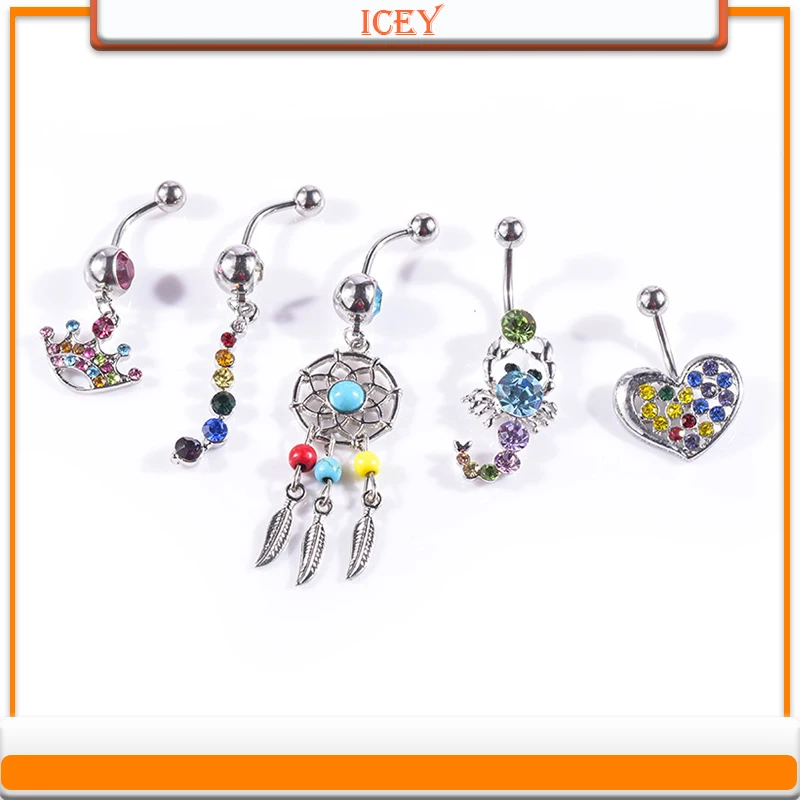 5pcs tassel belly ring love navel stud crown belly navel jewelry Scorpion belly button ring Scorpio navel piercing belly jewelry
5pcs tassel belly ring love navel stud crown belly navel jewelry Scorpion belly button ring Scorpio navel piercing belly jewelry