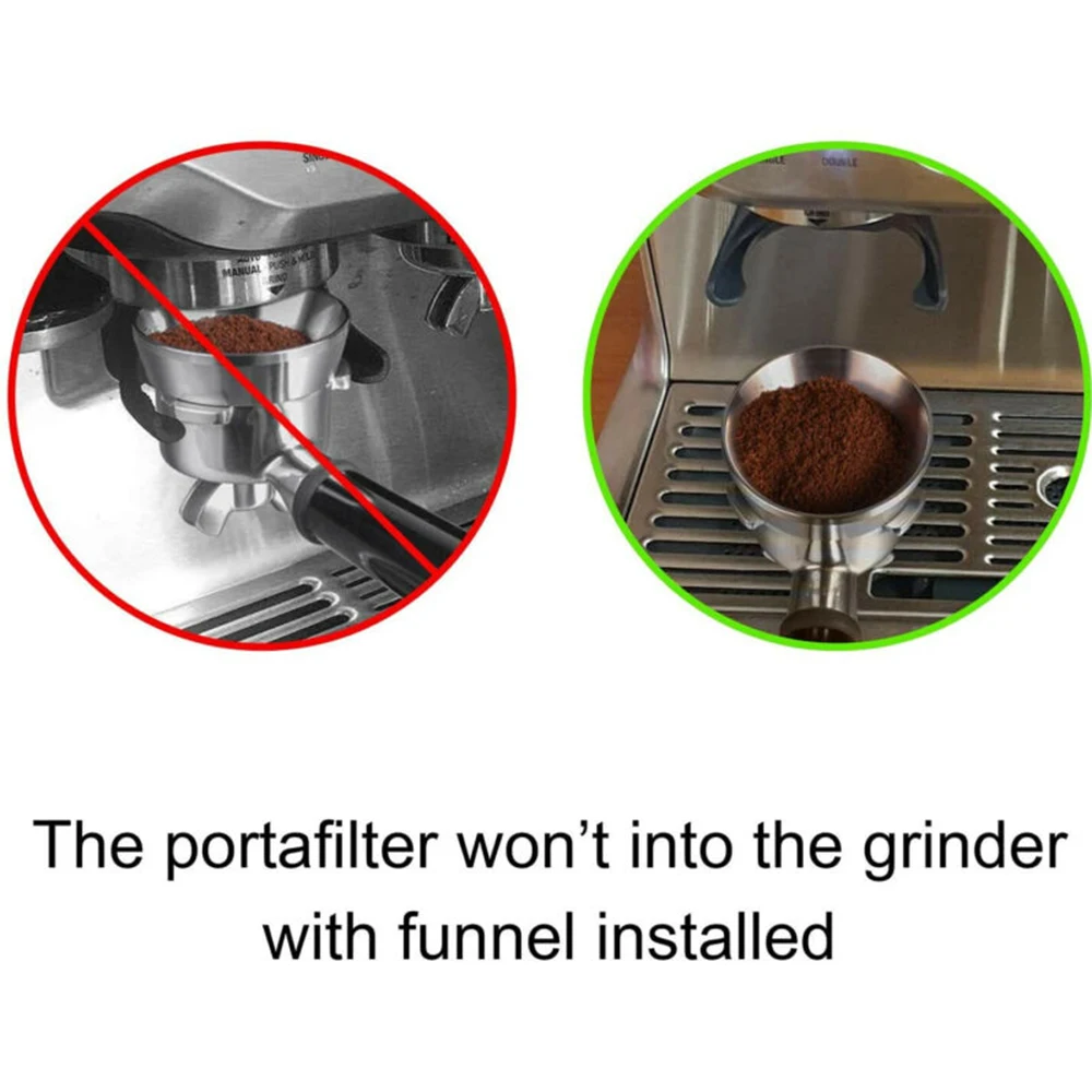 Durable Gift High quality Set Hot New Coffee Dosing Ring Silver Stainless Steel Tool Coffee Dosing Dosing Ring
Durable Gift High quality Set Hot New Coffee Dosing Ring Silver Stainless Steel Tool Coffee Dosing Dosing Ring