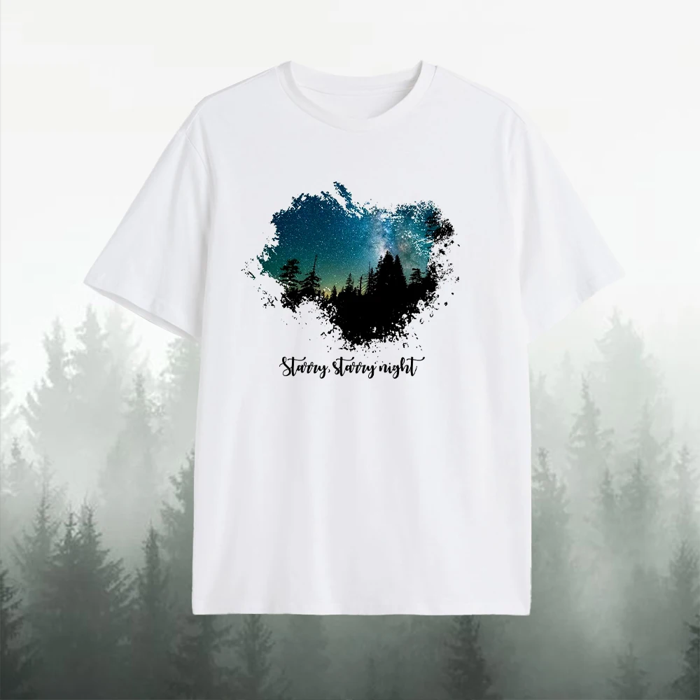 Star Forest Summer 2D Fashion Printed T-Shirt Comfortable Round Neck Cotton Short-Sleeved Colorful Leisure Youth Trend Men's
Star Forest Summer 2D Fashion Printed T-Shirt Comfortable Round Neck Cotton Short-Sleeved Colorful Leisure Youth Trend Men's