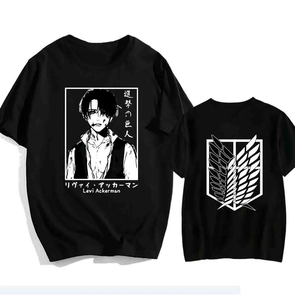 Attack on Titan T Shirts Oversized T-Shirt Anime Men's T Shirt Harajuku Short Sleeve T-shirts Streetwear Men Summer Casual Top
Attack on Titan T Shirts Oversized T-Shirt Anime Men's T Shirt Harajuku Short Sleeve T-shirts Streetwear Men Summer Casual Top