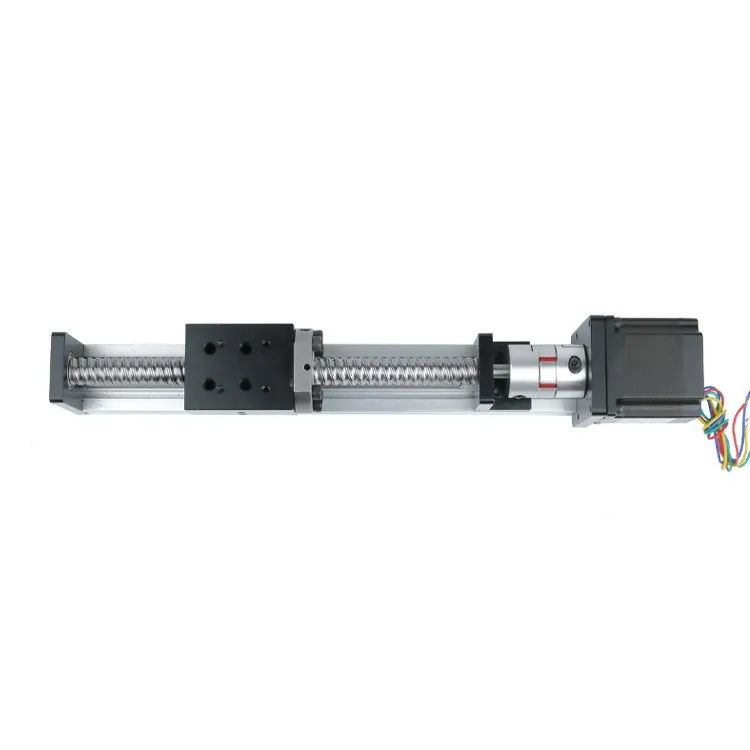 Stroke 100mm SFU1605-100mm GX40 Linear Guide Rail Module Ball Screw Slide Table
Stroke 100mm SFU1605-100mm GX40 Linear Guide Rail Module Ball Screw Slide Table