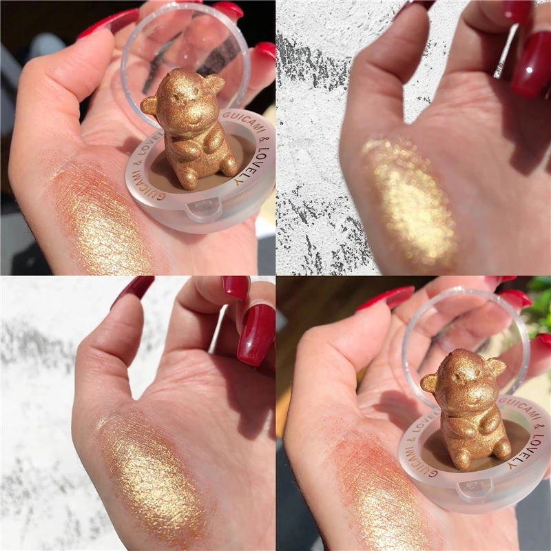 GUCAMI Face Glitter Highlighter Holographic Make up Palette Shimmer Bronzer Highlight Eyeshadow Cosmetics Beauty tool
GUCAMI Face Glitter Highlighter Holographic Make up Palette Shimmer Bronzer Highlight Eyeshadow Cosmetics Beauty tool