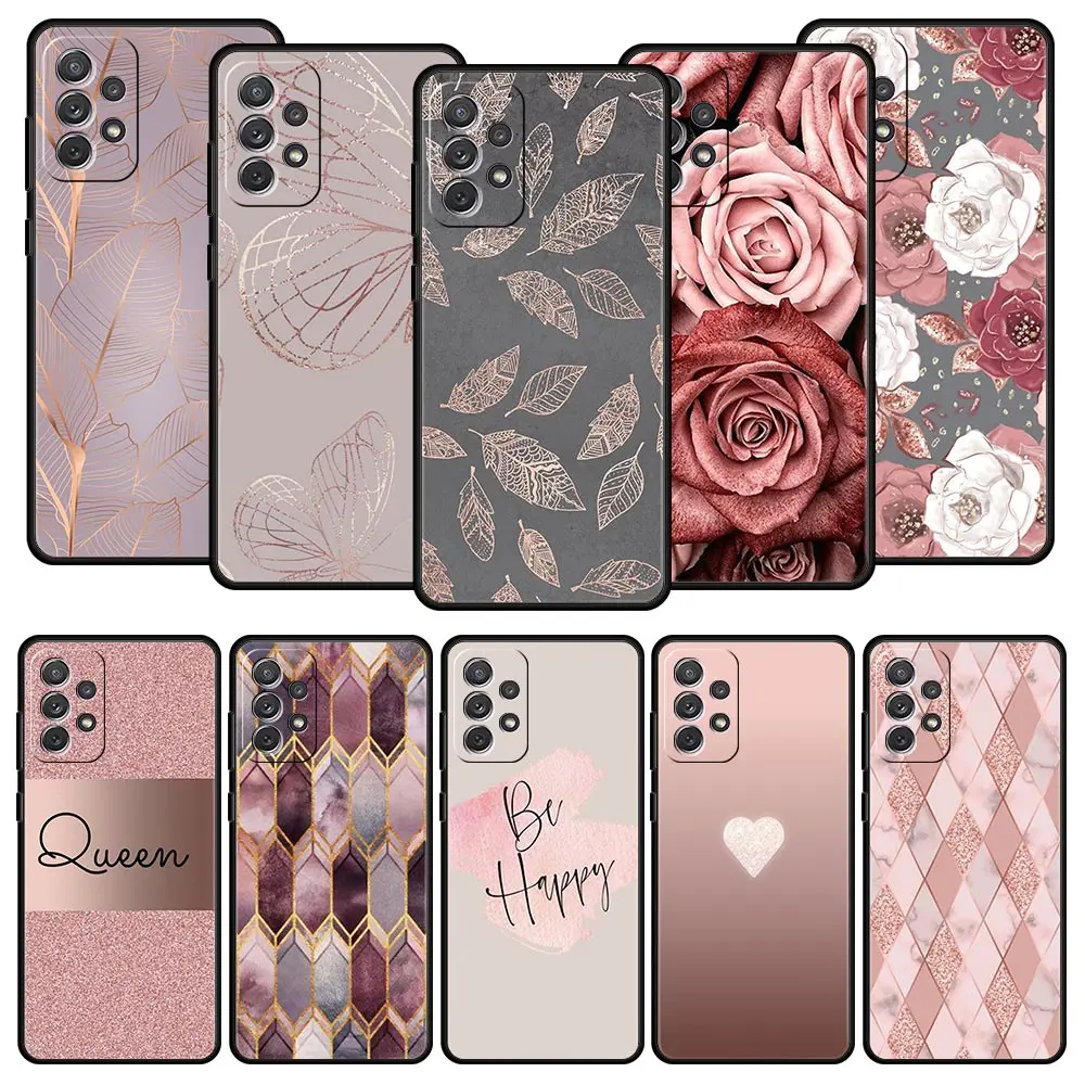 Rose Pink Bling Funda Case For Samsung Galaxy A12 A52 A51 A32 A21s A71 A02s A31 A72 A22 5G A11 Black TPU Phone Tampa
Rose Pink Bling Funda Case For Samsung Galaxy A12 A52 A51 A32 A21s A71 A02s A31 A72 A22 5G A11 Black TPU Phone Tampa