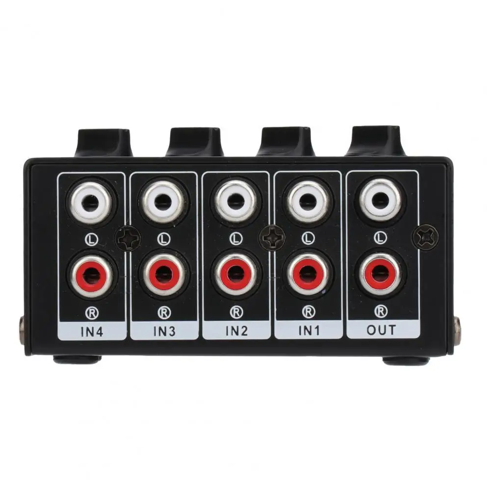Low Noise Practical 4 Channels Stereo Sound Portable Mixer Compact Sound Mixer Passive for Live Streaming
Low Noise Practical 4 Channels Stereo Sound Portable Mixer Compact Sound Mixer Passive for Live Streaming