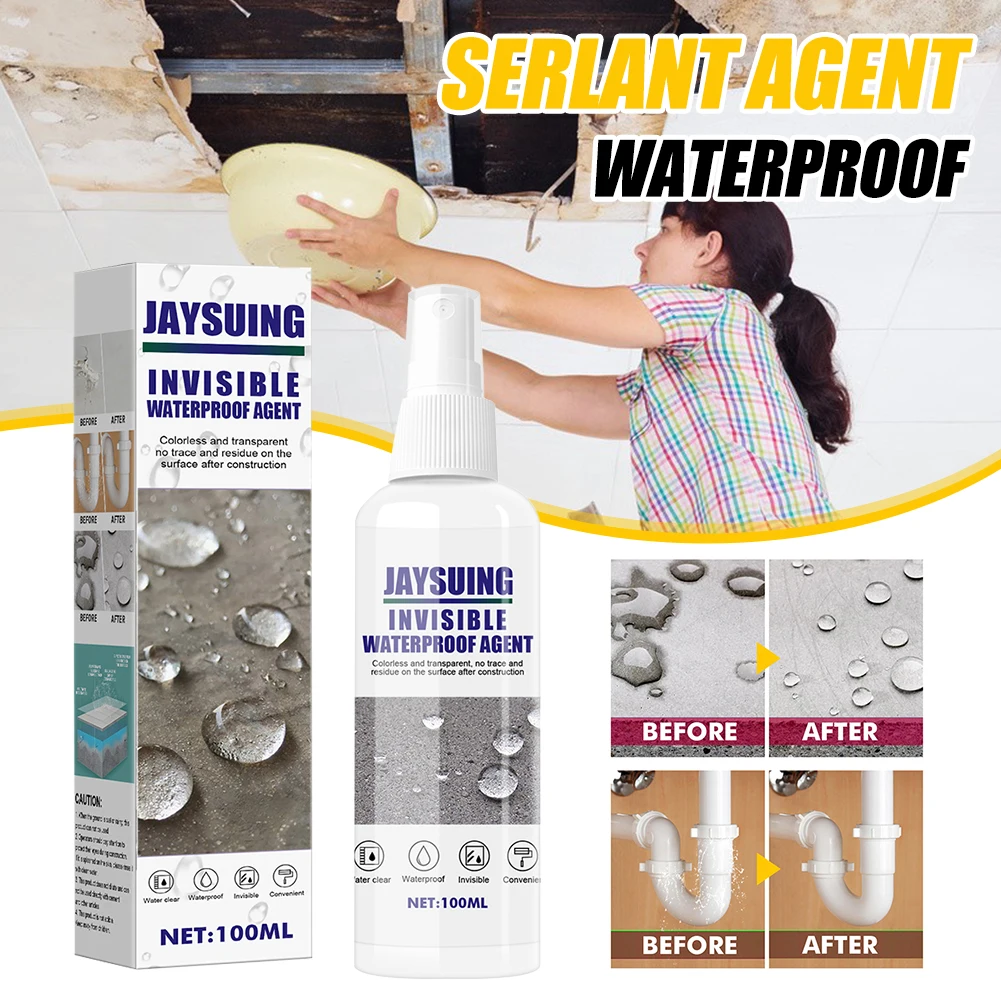 30/100ml Super Strong Spray Sealant Waterproof Instantly Seal Repair Cracked Broken Surface for External Wall Roofing Glue Spray
30/100ml Super Strong Spray Sealant Waterproof Instantly Seal Repair Cracked Broken Surface for External Wall Roofing Glue Spray