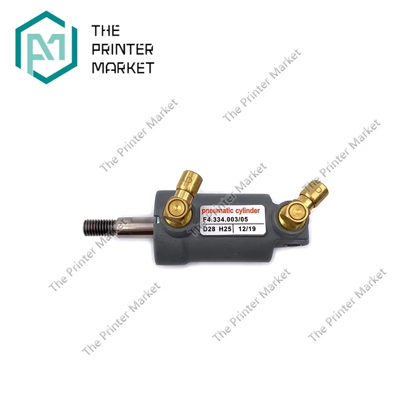 F4.334.003 Pneumatic Cylinder D28 H25 For Heidelberg XL75 CD74 Drive Coating Unit Belt Tightener Journal Box Pneumatic System
F4.334.003 Pneumatic Cylinder D28 H25 For Heidelberg XL75 CD74 Drive Coating Unit Belt Tightener Journal Box Pneumatic System