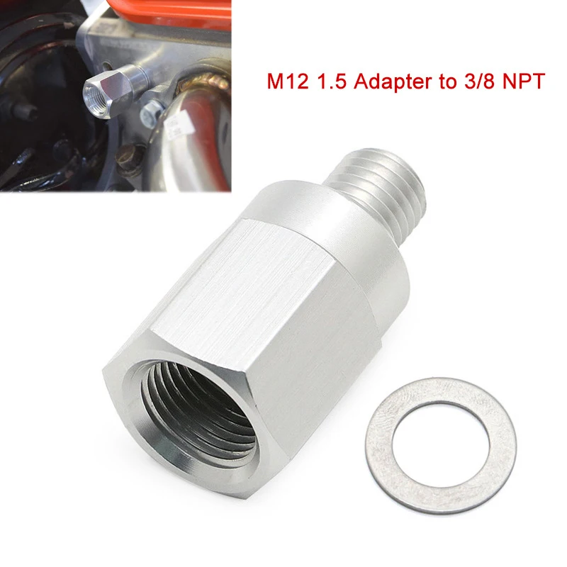 New Male M12-1.5 to Female 3/8" NPT Engine Coolant Water Temperature For LS Engine
New Male M12-1.5 to Female 3/8" NPT Engine Coolant Water Temperature For LS Engine