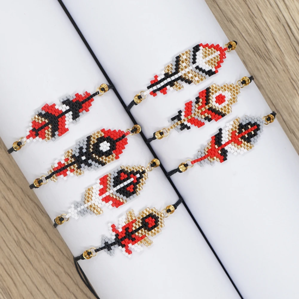 Go2BoHo MIYUKI Leaves Pattern Handmade Woven Fashion BeadedBohemian Bracelets For Women
Go2BoHo MIYUKI Leaves Pattern Handmade Woven Fashion BeadedBohemian Bracelets For Women