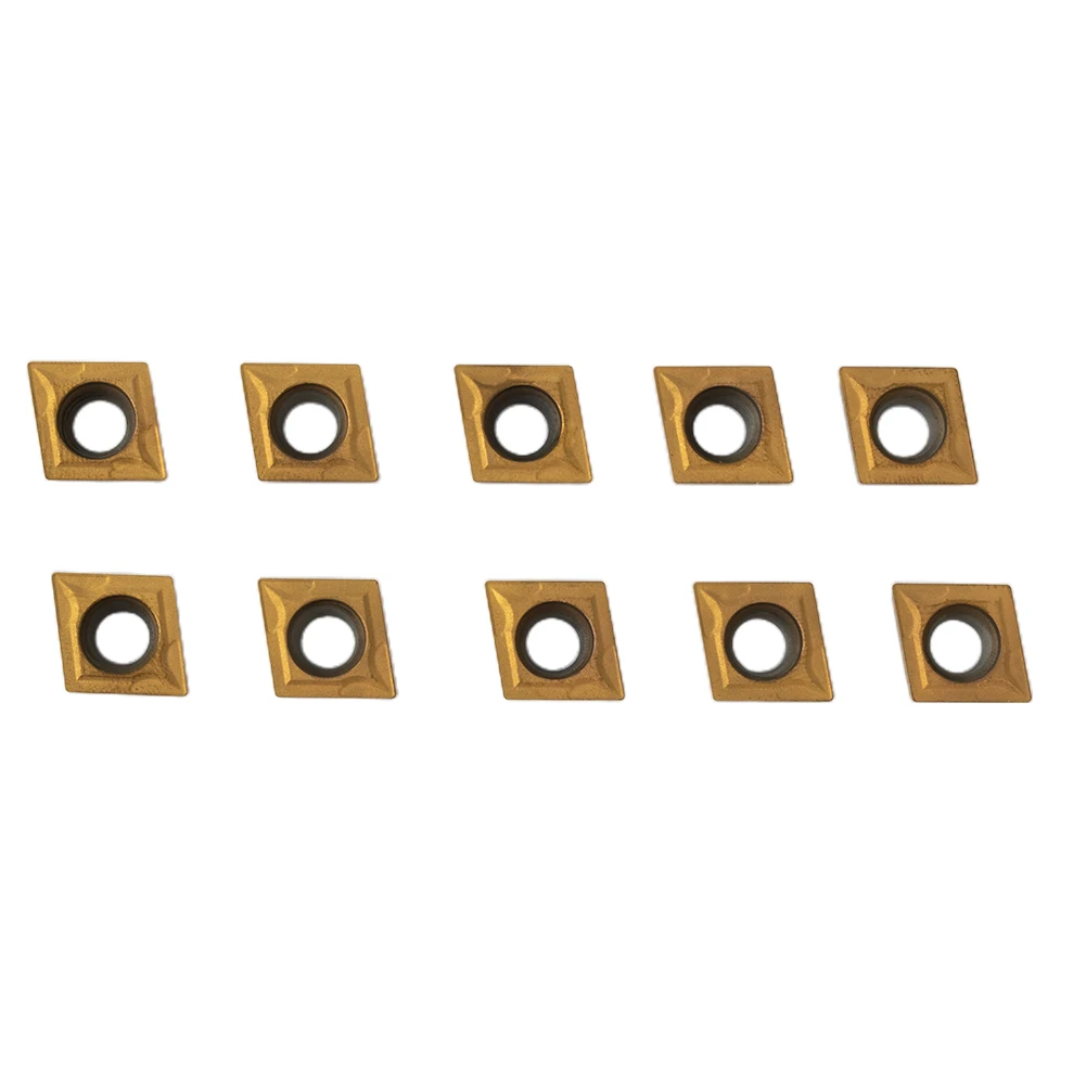 US735 Carbide Inserts 10Pcs Blade Replacement Tool Turning CCMT09T304 CCMT32.51 Cutting Metalworking Accessories
US735 Carbide Inserts 10Pcs Blade Replacement Tool Turning CCMT09T304 CCMT32.51 Cutting Metalworking Accessories