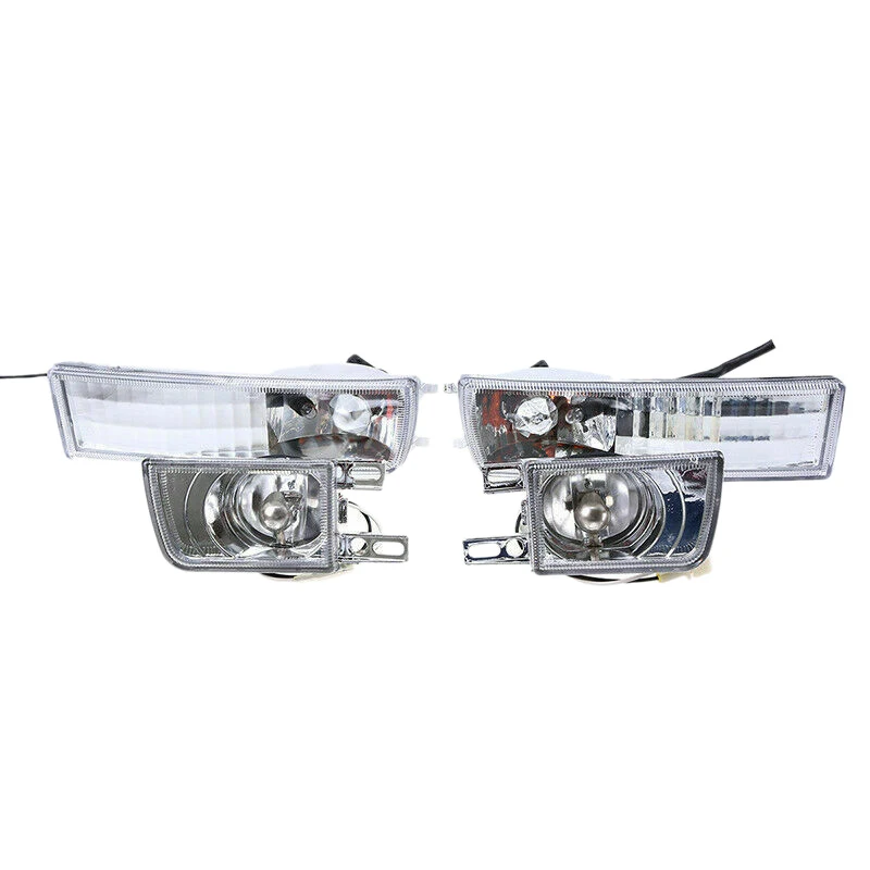 4Pcs Front Bumper Clear Fog Turn Signal Light Lamp LH& RH For Mk3 Golf Jetta 1993-1998
4Pcs Front Bumper Clear Fog Turn Signal Light Lamp LH& RH For Mk3 Golf Jetta 1993-1998
