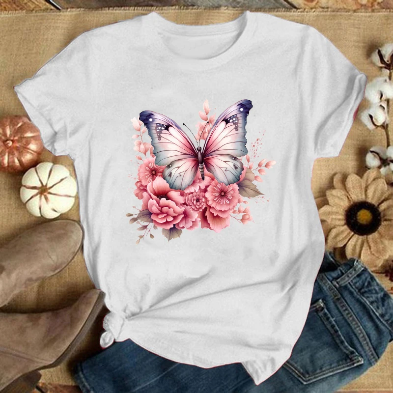 (Premium Sweatshirt)Fashion Flower Butterfly Print Hip Hop Short Sleeve Men Women Summer Cool Casual Outdoor T Shirts Tops
(Premium Sweatshirt)Fashion Flower Butterfly Print Hip Hop Short Sleeve Men Women Summer Cool Casual Outdoor T Shirts Tops